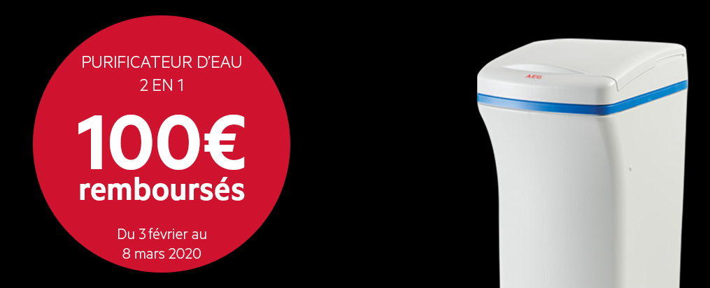 Adoucisseur Purificateur D Eau 2 En 1 Aeg 21 L