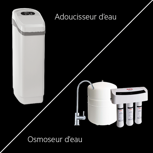 Différence Adoucisseur vs Osmoseur