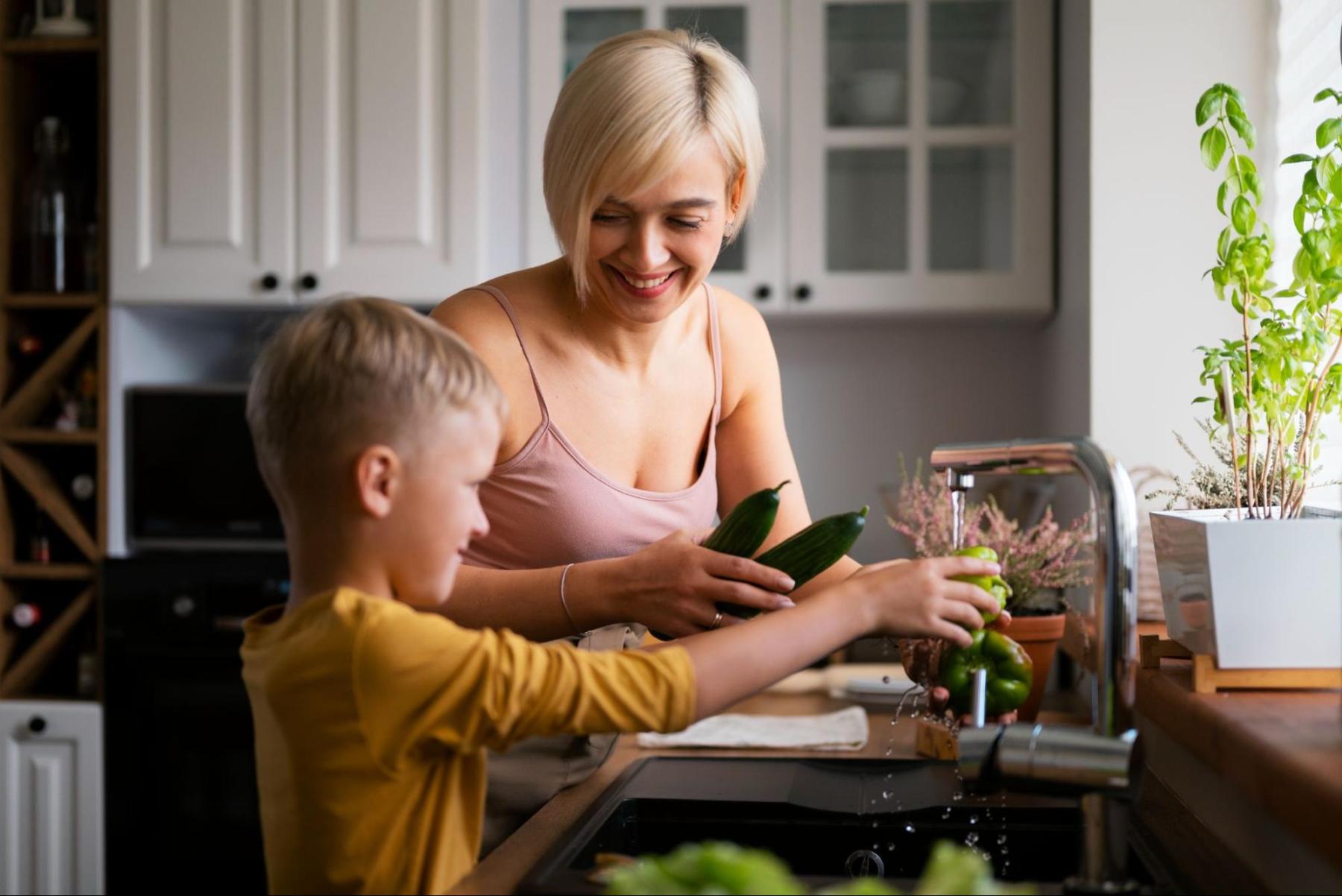 Une eau saine à la maison pour boire manger
