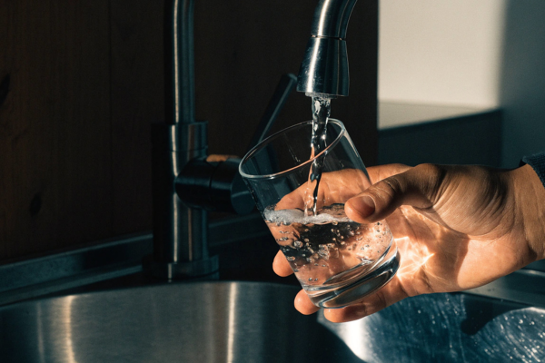 Filtration de l'eau du robinet